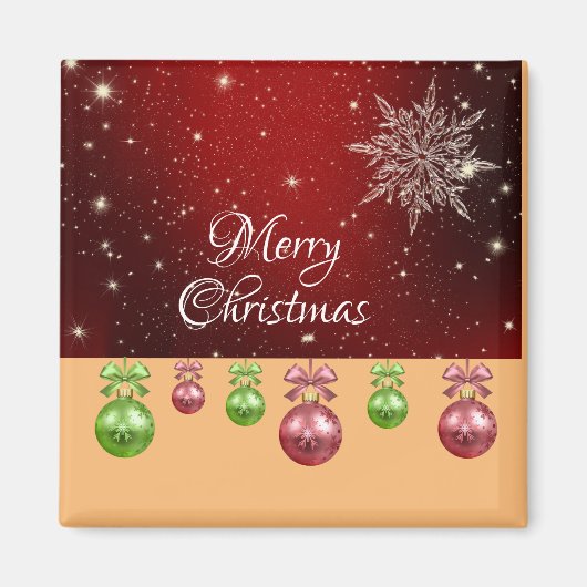 Kerstmis Magneet (Voorkant)