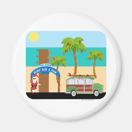 Kerstmis Magneet (Voorkant)