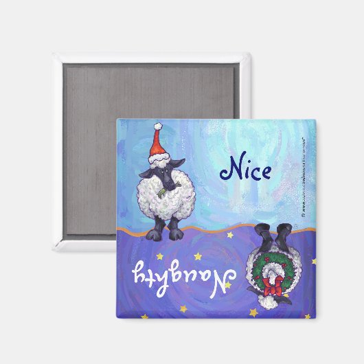 Kerstmis Magneet (Voorkant / Achterkant)