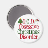 Kerstmis Magneet (Voorkant / Achterkant)