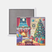 Kerstmis Magneet (Voorkant / Achterkant)