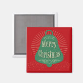 Kerstmis Magneet (Voorkant / Achterkant)