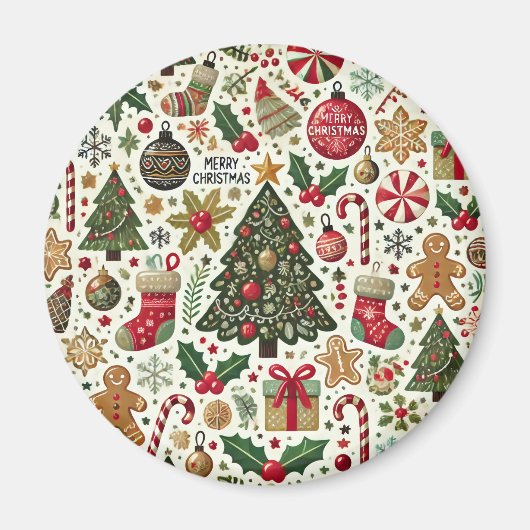 Kerstmis Magneet (Voorkant)