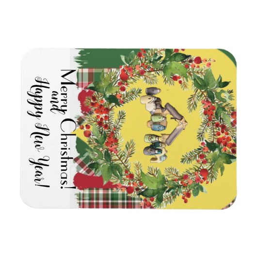 Kerstmis Magneet (Horizontaal)