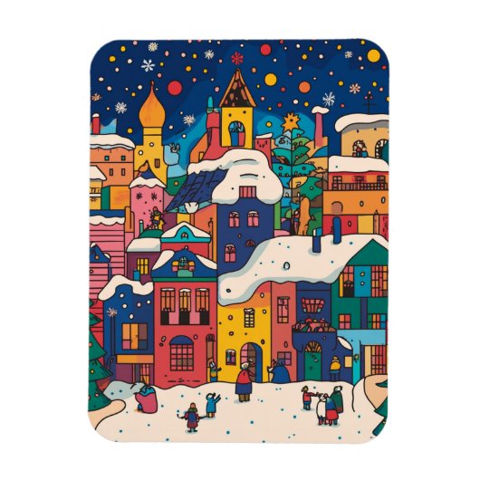 Kerstmis Magneet (Verticaal)