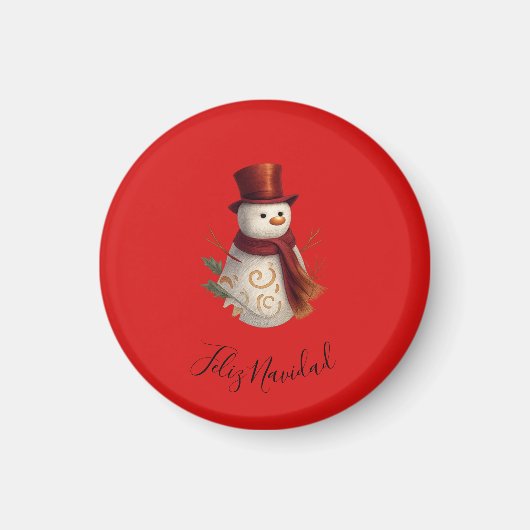 Kerstmis magneet - Feliz Navidad (Voorkant)