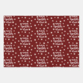 Kerstmis MAKEN SPIRITS HELDERE Sprookjesverlichtin Inpakpapier Vel (Voorkant 2)