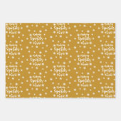 Kerstmis MAKEN SPIRITS HELDERE Sprookjesverlichtin Inpakpapier Vel (Voorkant)