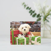 Kerstmis - Maltees - Flits Feestdagenkaart (Staand voorkant)