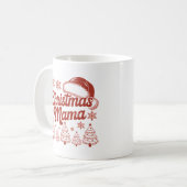 Kerstmis Mama Koffiemok (Voorkant links)