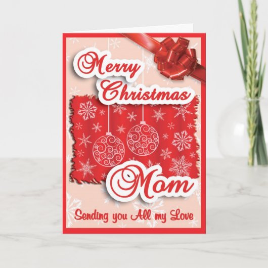 Kerstmis - MAMMA Feestdagen Kaart (Voorkant)