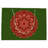 Kerstmis Mandala Groot Cadeauzakje (Achterkant)