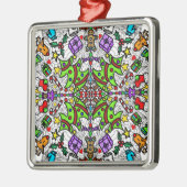  kerstmis Mandala Metalen Ornament (Links)