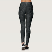 Kerstmis Mandalas Leggings (Achterkant)