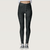 Kerstmis Mandalas Leggings (Voorkant)