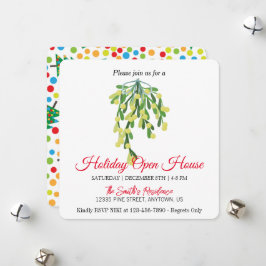 Kerstmis maretak kerstkaart