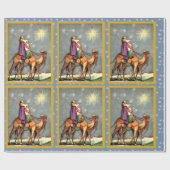 Kerstmis Maria en Jozef Cadeaupapier (Vlak)