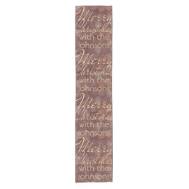 Kerstmis Maroon Gouden Sterren 14 x 72 Korte Tafelloper
