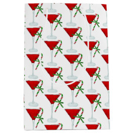 Kerstmis Martini Cocktail Medium Cadeauzakje