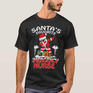 Kerstmis-matchende favoriete verpleegster van de k t-shirt