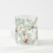 Kerstmis Matglas Koffiemok (Voorkant links)