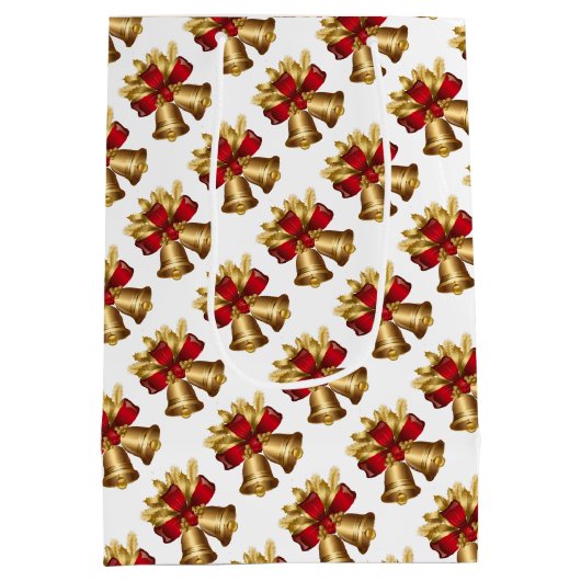 Kerstmis Medium Cadeauzakje (Achterkant)