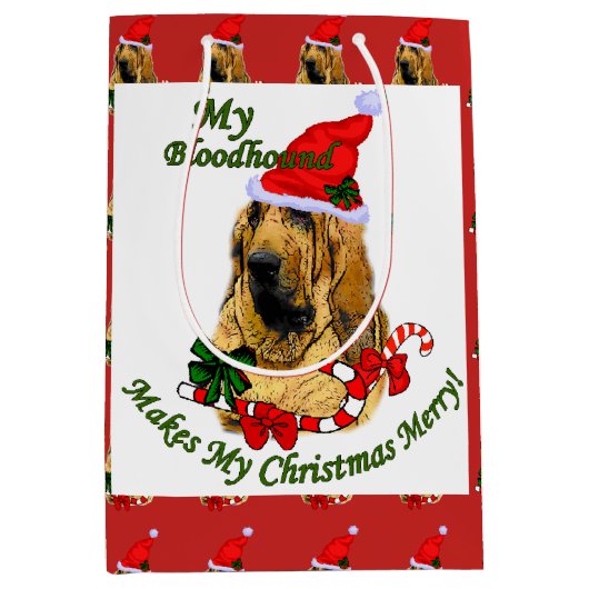 Kerstmis Medium Cadeauzakje (Voorkant)