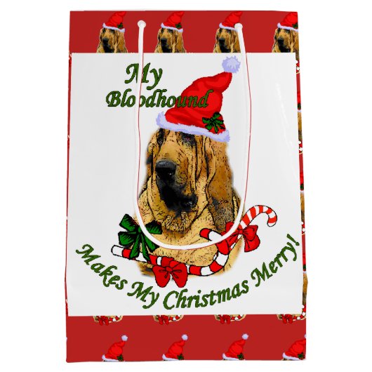 Kerstmis Medium Cadeauzakje (Achterkant)