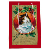 Kerstmis Medium Cadeauzakje (Achterkant)