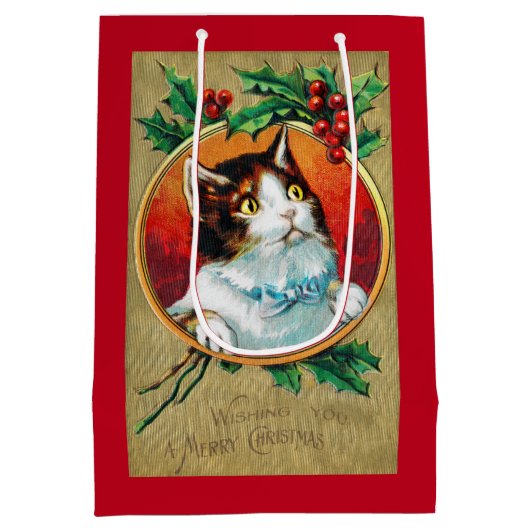 Kerstmis Medium Cadeauzakje (Achterkant)