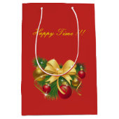 Kerstmis Medium Cadeauzakje (Voorkant)