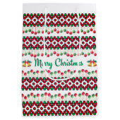 Kerstmis Medium Cadeauzakje (Achterkant)
