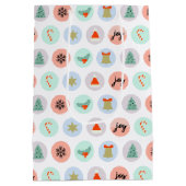 Kerstmis Medium Cadeauzakje (Achterkant)