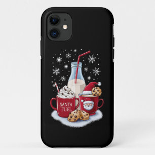Kerstmis Melk en Cookies Latte Familie Xmas Case-Mate iPhone Case