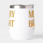Kerstmis Merry And Bright Goud (Links)