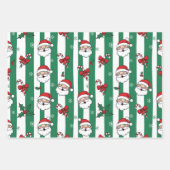 Kerstmis Merry & Bright Inpakpapier Vel (Voorkant 2)
