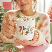 Kerstmis Merry & Bright Koffiemok