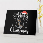 Kerstmis Merry Cruisemas Vakantie Cruise Cadeau Kaart (Gele Bloem)