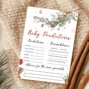 Kerstmis Merry Little Christmas Baby Voorspelling