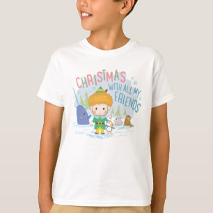 Kerstmis met alle vrienden van Buddy de Elf T-shirt