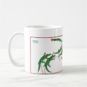 Kerstmis met Alligators Koffiemok (Links)