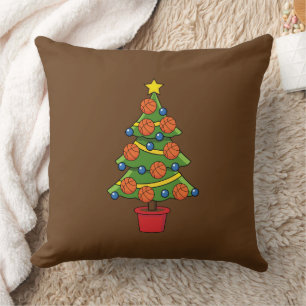Kerstmis met Basketball Kussen