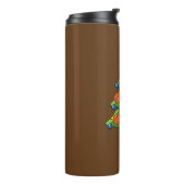 Kerstmis met Basketball Thermosbeker (Gedraaid links)