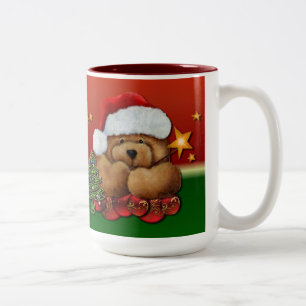 Kerstmis met Beer kerstmis Mok