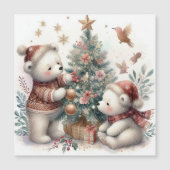 Kerstmis met beren 1 (Voorkant)