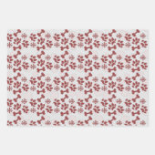 Kerstmis met bonenstaartrommel inpakpapier vel (Voorkant 2)