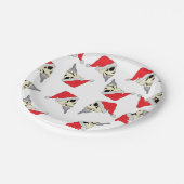 Kerstmis met Bord voor kerstcadeaupapier (Gekanteld)