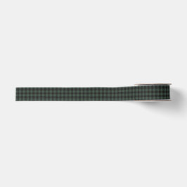 Kerstmis met bosgroene zwarte buffelruitjes geruit grosgrain lint