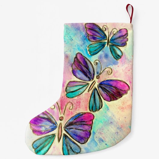 Kerstmis met boter kleine kerstsok (Achterkant)