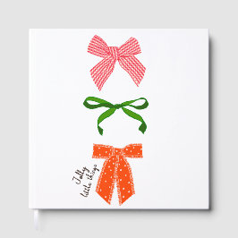 Kerstmis met Bow Jolly Little Things Gastenboek